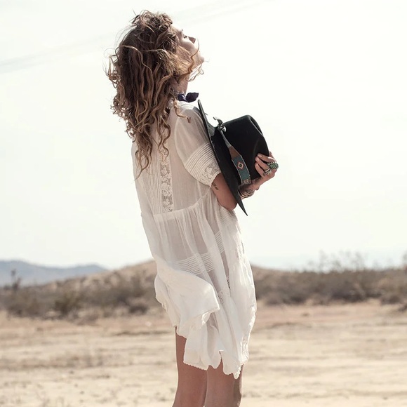 ✨HP✨ EUC SPELL LACE MINI DRESS (S) - Picture 9 of 16